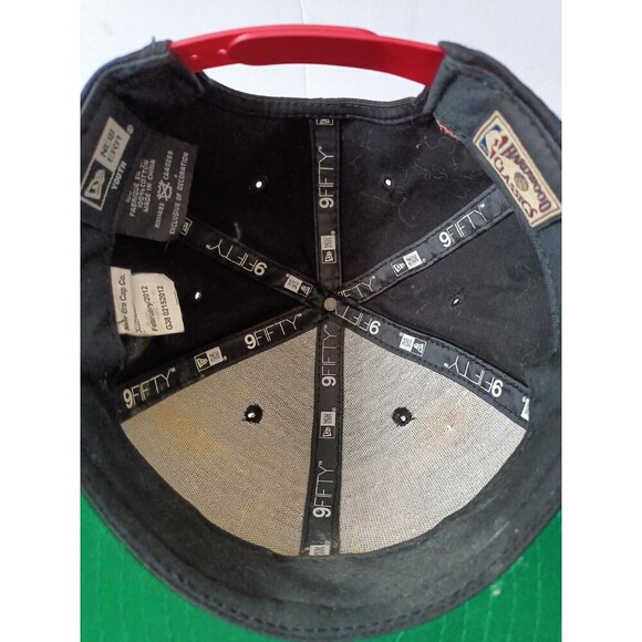 Miami Heat Hat Black Red Snapback Cap - Picture 8 of 11